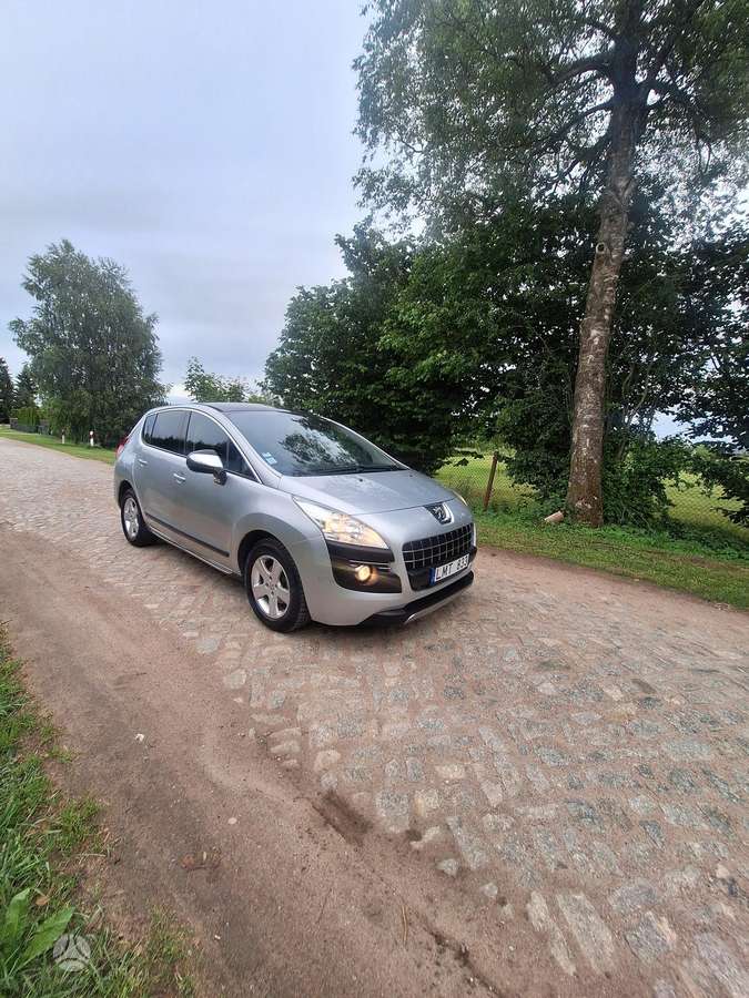 Peugeot 3008 2010 — вигляд ззаду