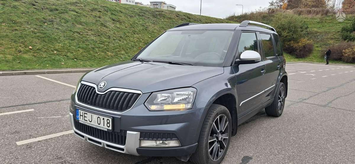 Skoda Yeti 2015 — двигун 1968 cm³, 110 HP (81kW)