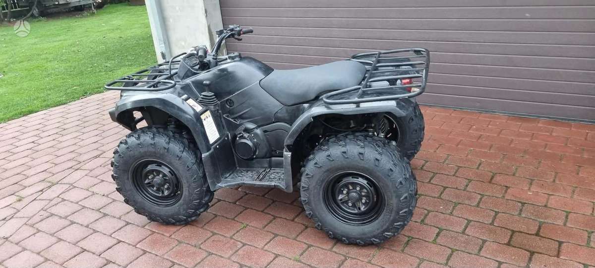 Yamaha Grizzly 2008 — салон