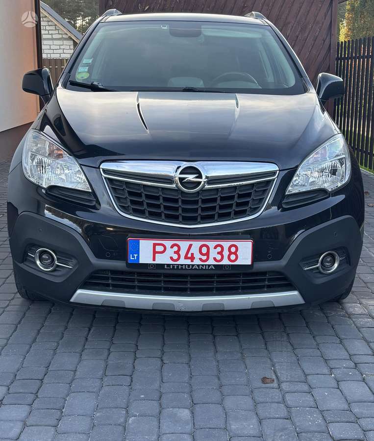 Opel Mokka 2014 — rear view