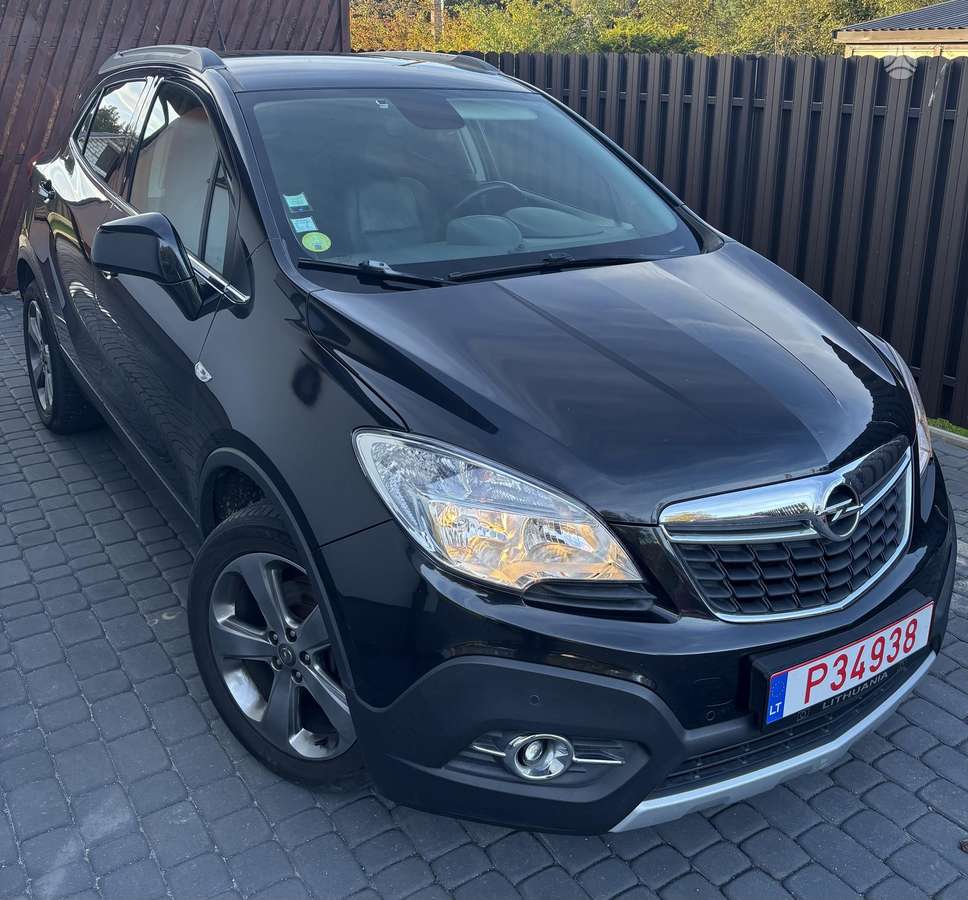 Opel Mokka 2014 — interior