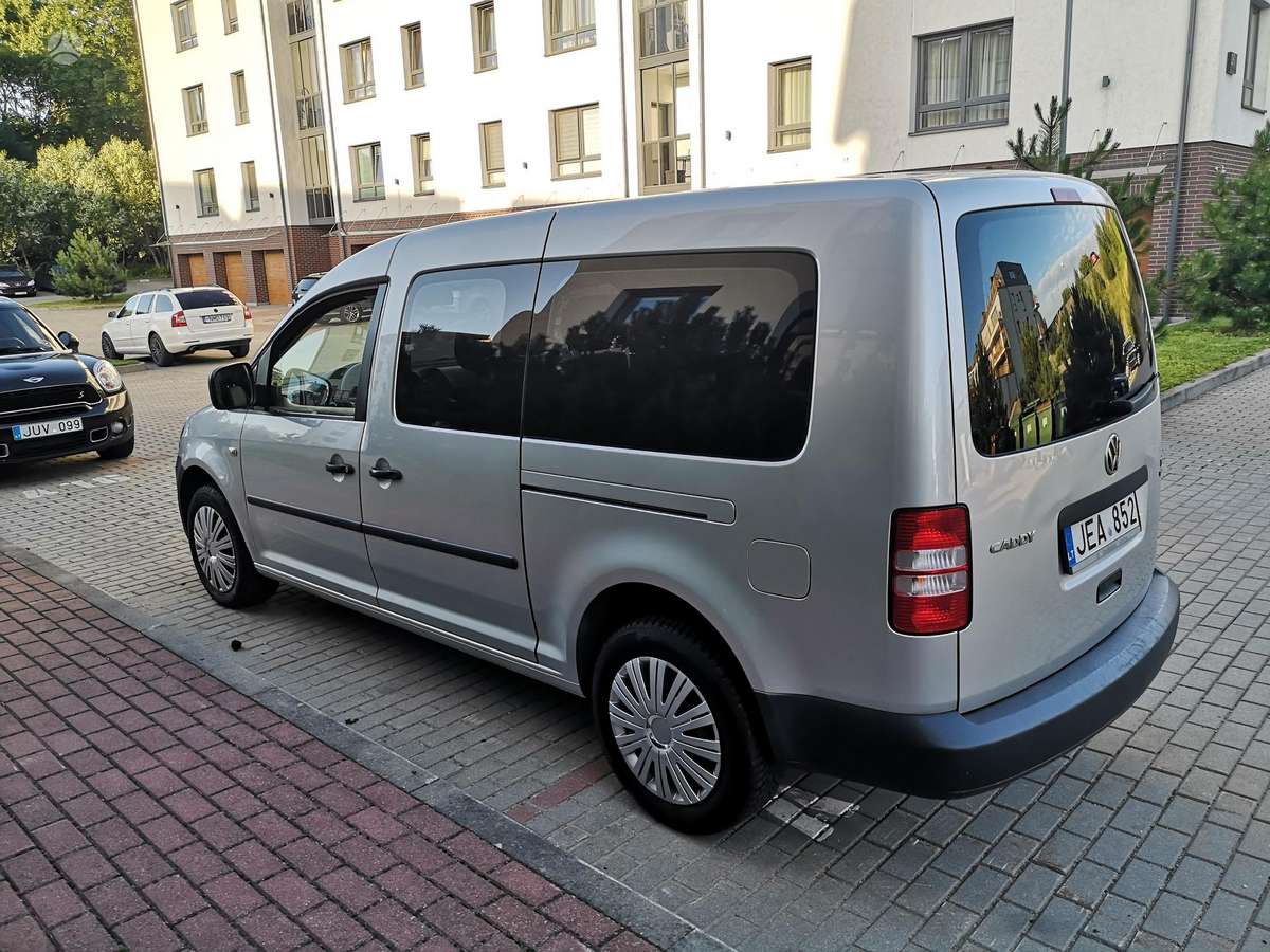 Volkswagen Caddy 2012 — engine 1600 cm³, 102 HP (75kW)