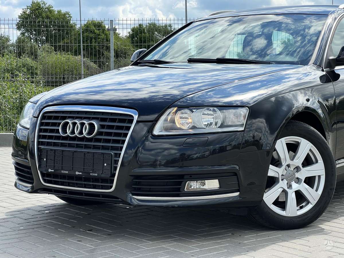 Audi A6 2011 — rear view