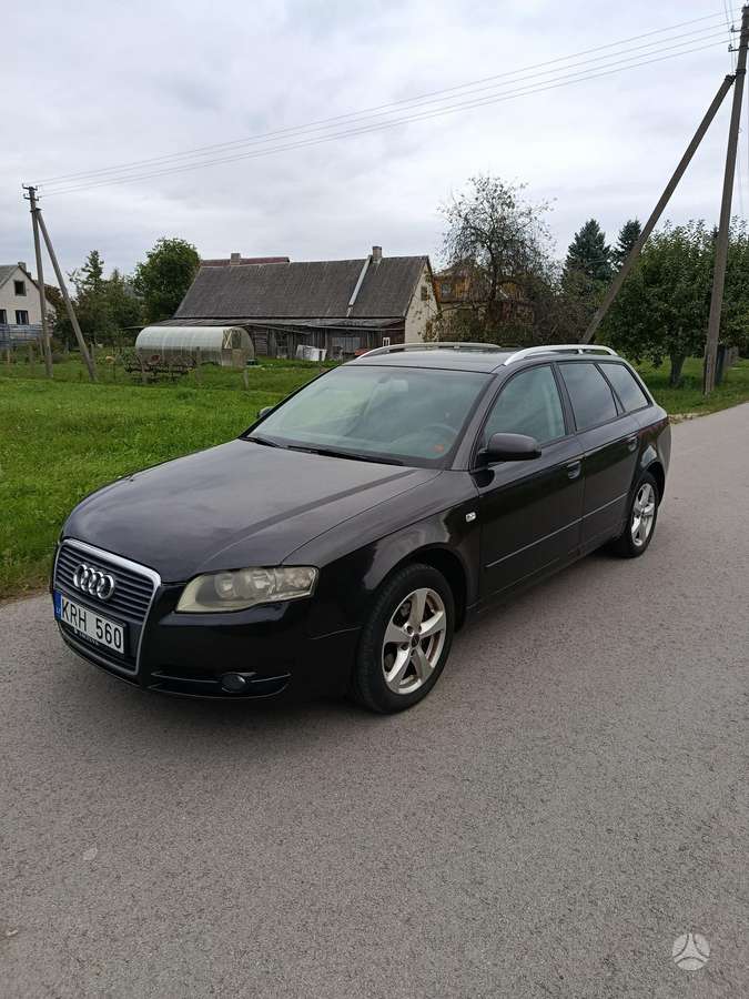 Audi A4 2007 — rear view