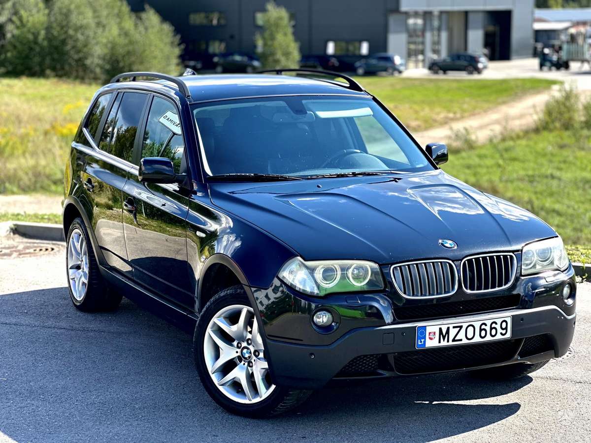 BMW X3 2007 — rear view