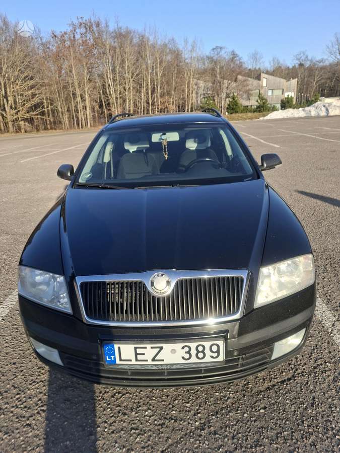 Skoda Octavia 2008 — вигляд ззаду