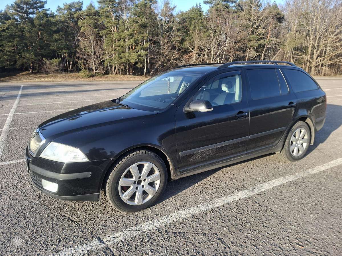 Skoda Octavia 2008 — салон