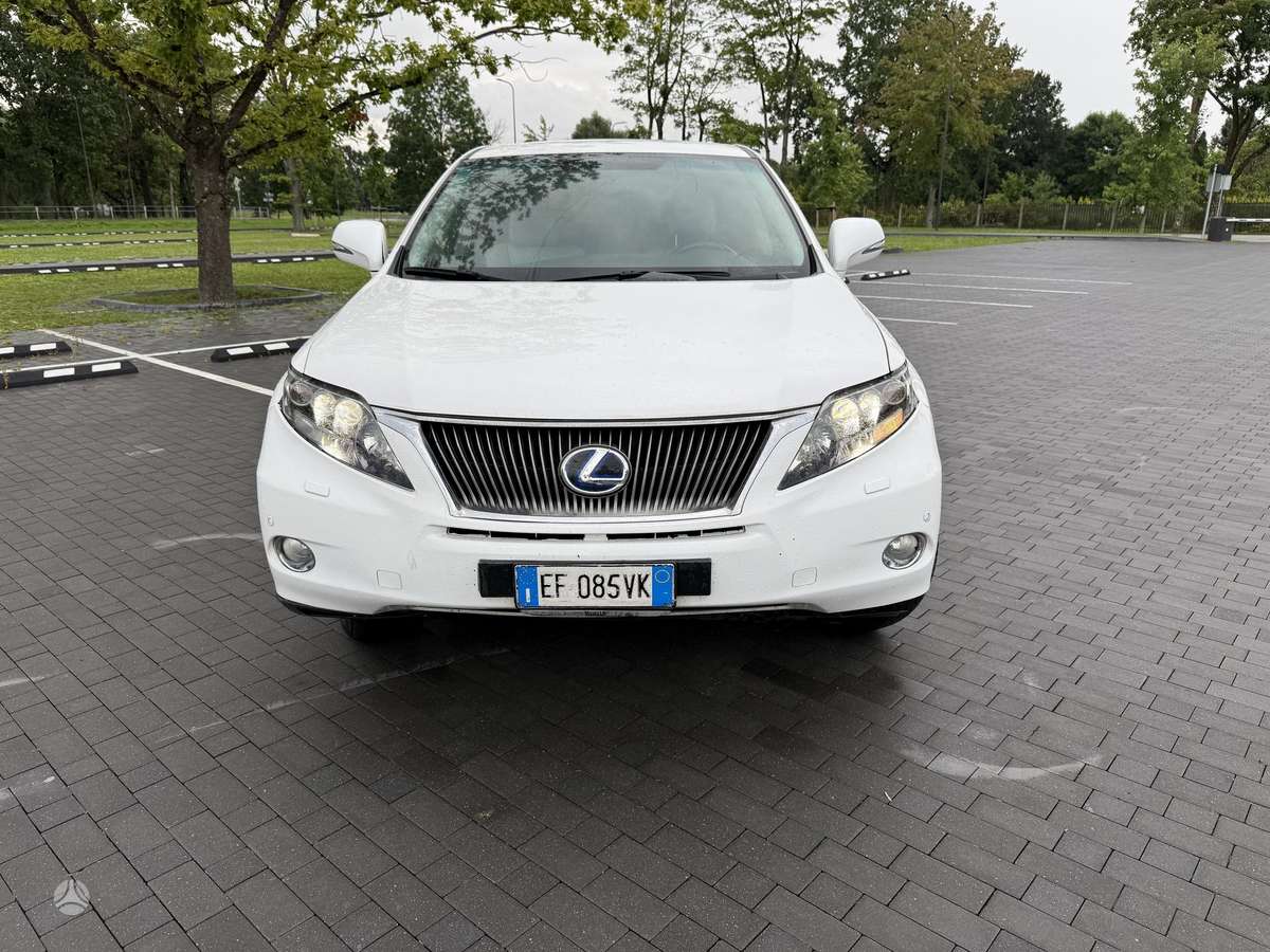 Lexus RX 2011 — вигляд ззаду