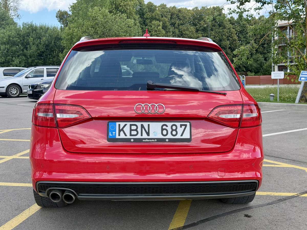 Audi A4 2014 — engine 1968 cm³, 150 HP (110kW)