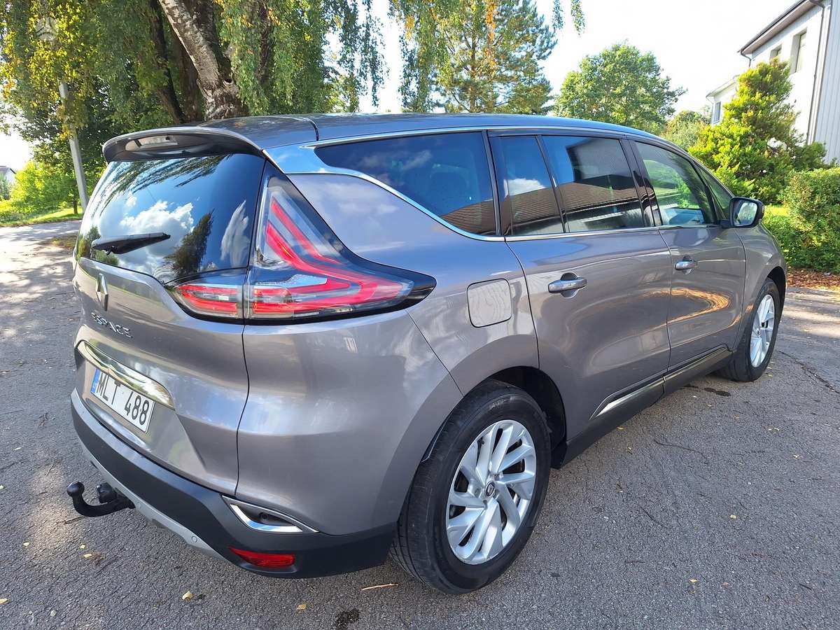Renault Espace 2015 — вигляд ззаду