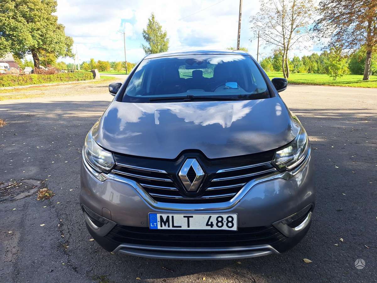 Renault Espace 2015 — салон