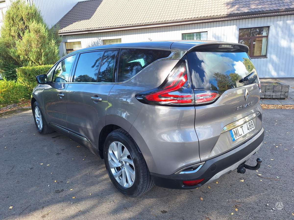 Renault Espace 2015 — двигун 1600 cm³, 160 HP (118kW)