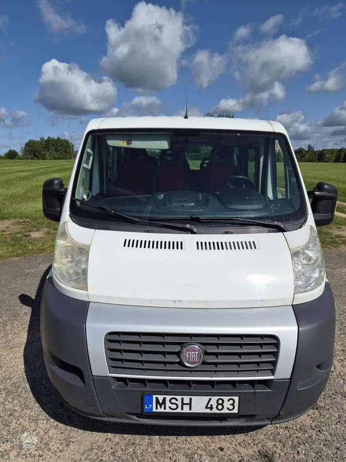 Fiat Ducato 2013 — вигляд ззаду