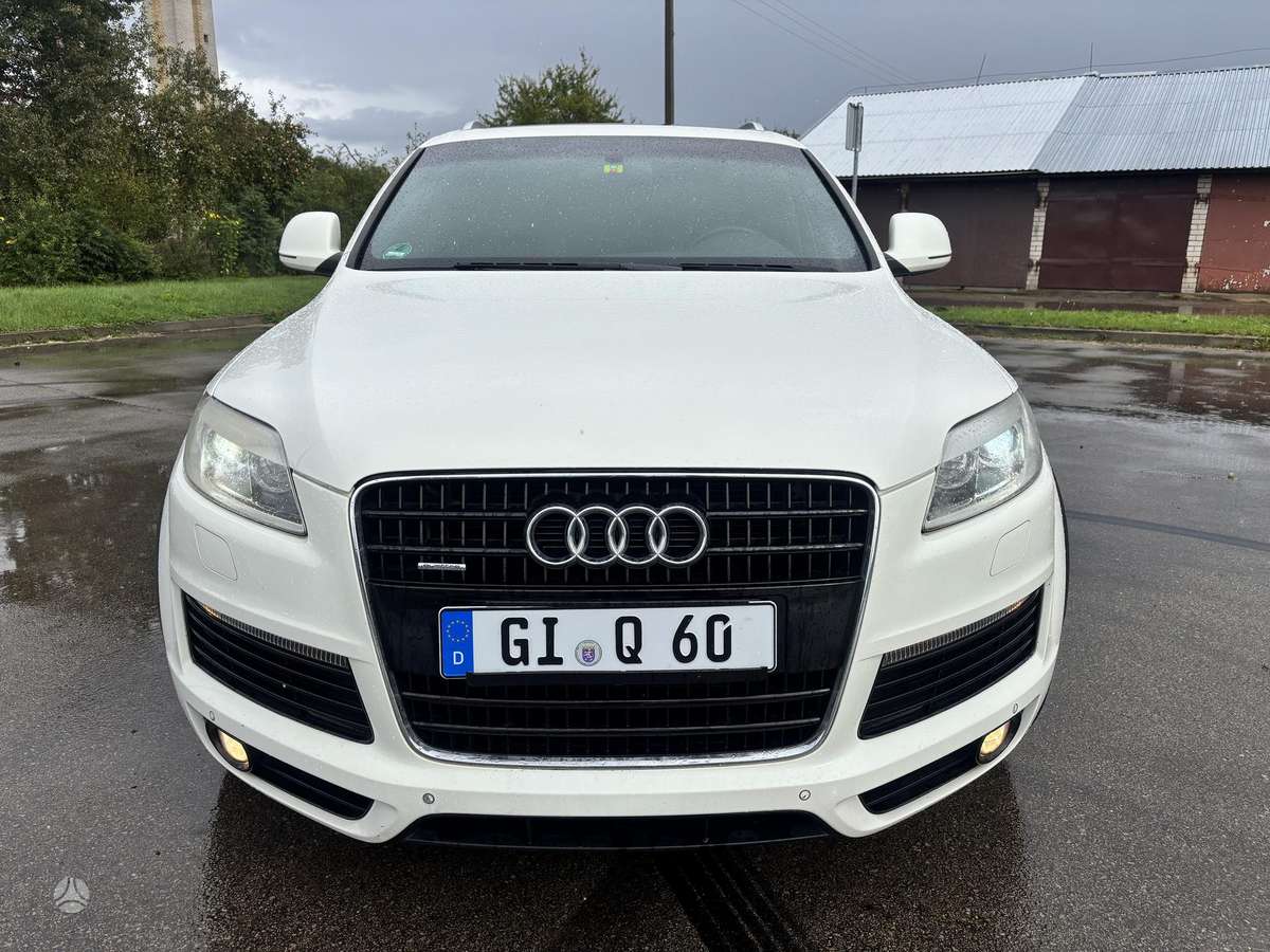 Audi Q7 2007 — engine 4163 cm³, 349 HP (257kW)