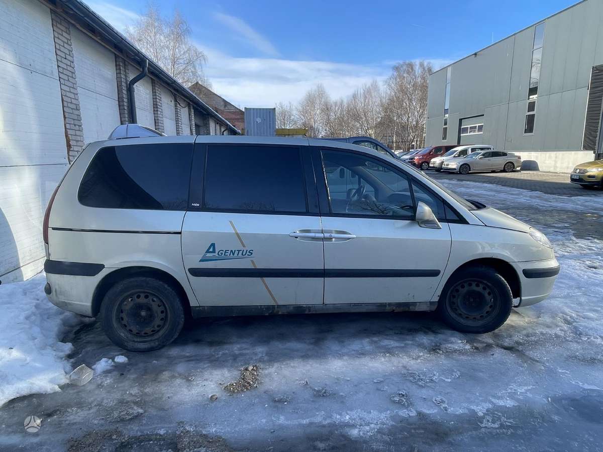 Peugeot 807 2007 — engine 1997 cm³, 120 HP (88kW)