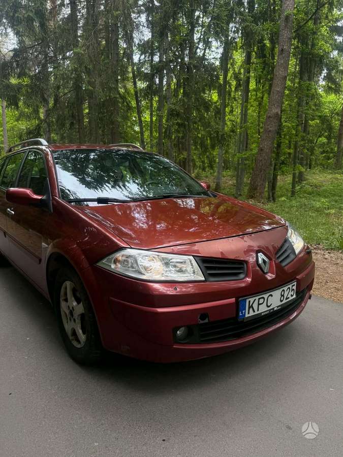 Renault Megane 2007 — вигляд ззаду
