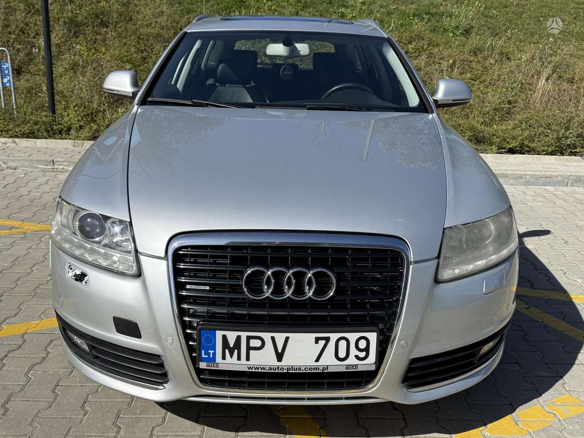 Audi A6 2010 — rear view
