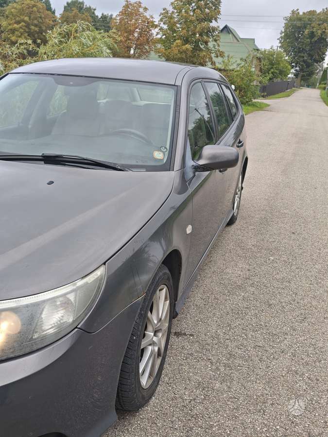 Saab 9-3 2007 — rear view