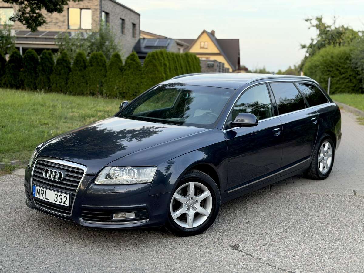 Audi A6 2011 — rear view