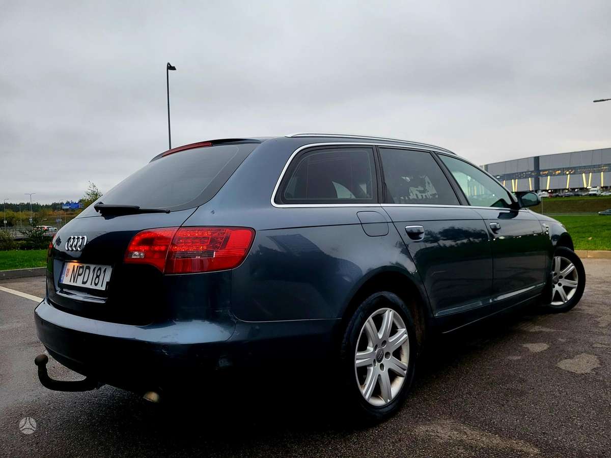 Audi A6 2007 — interior