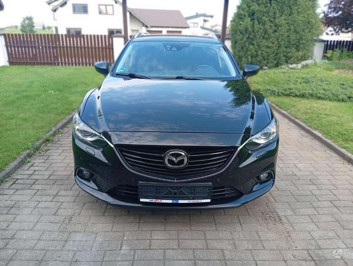 Mazda 6 2014 — rear view