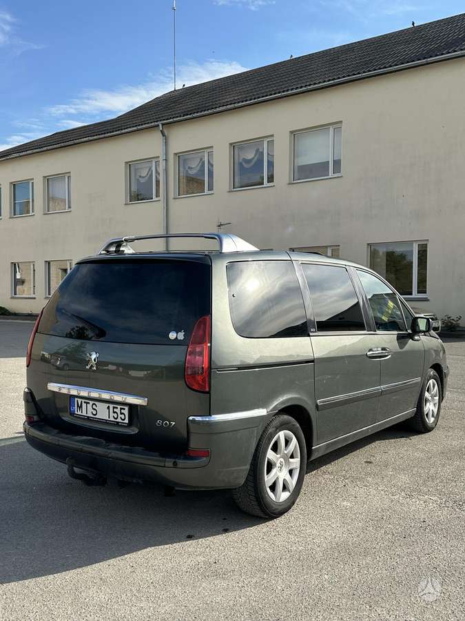 Peugeot 807 2008 — interior