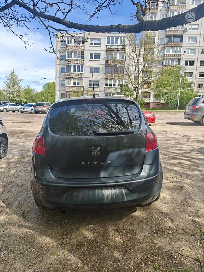 Seat Altea 2008 — rear view