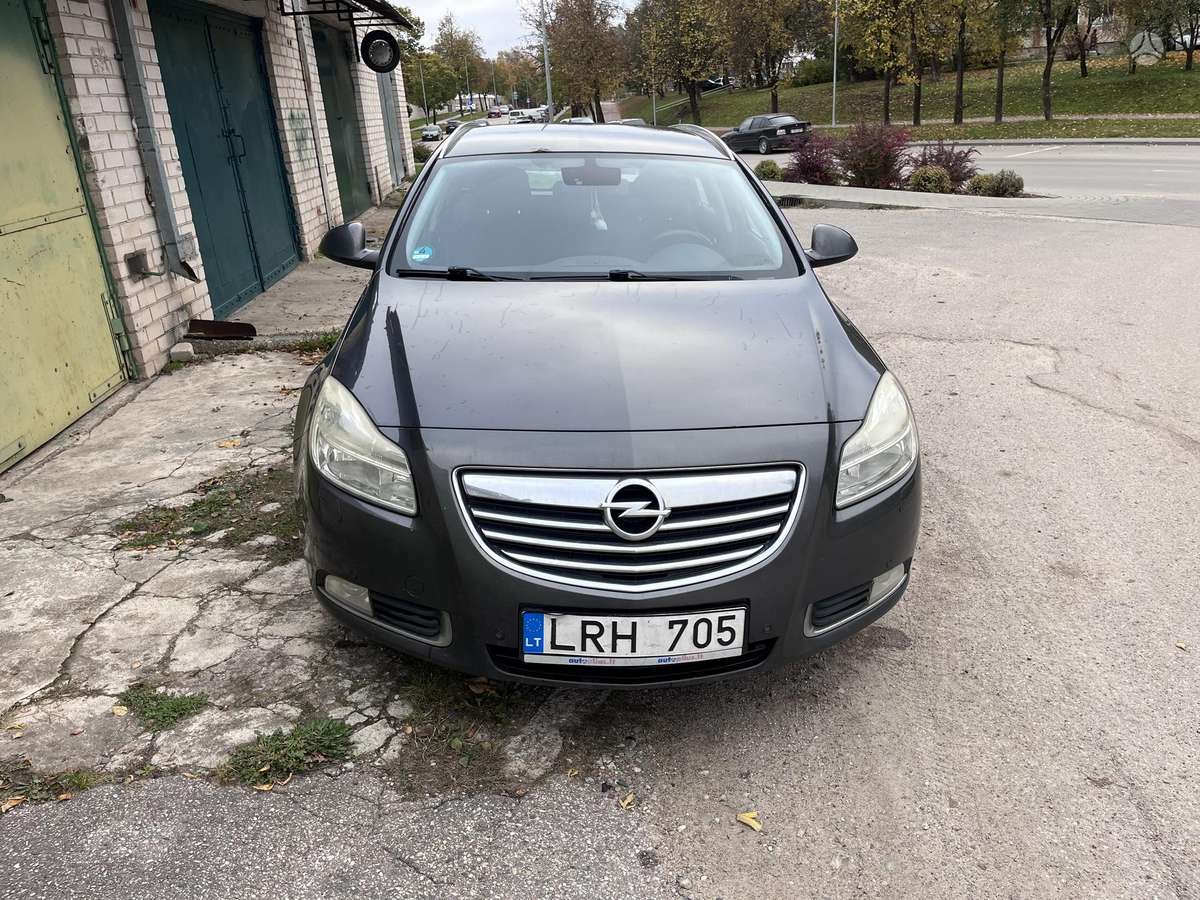 Opel Insignia 2010 — rear view