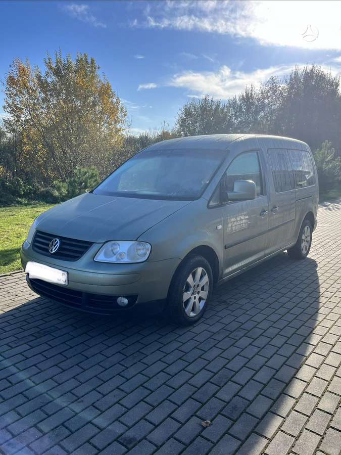 Volkswagen Caddy 2008 — вигляд ззаду