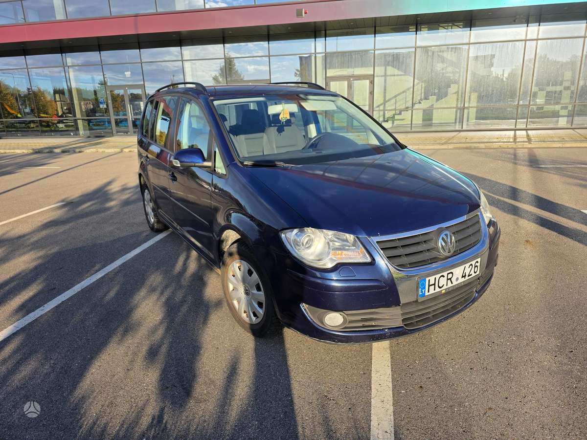 Volkswagen Touran 2007 — двигун 1896 cm³, 105 HP (77kW)