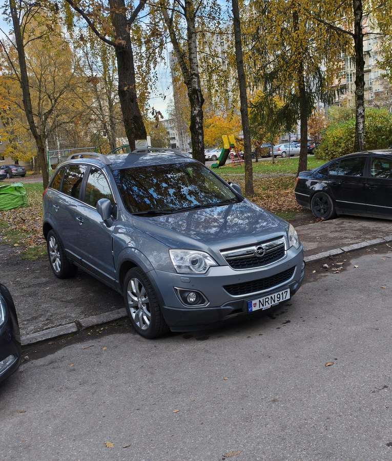 Opel Antara 2012 — engine 2231 cm³, 163 HP (120kW)