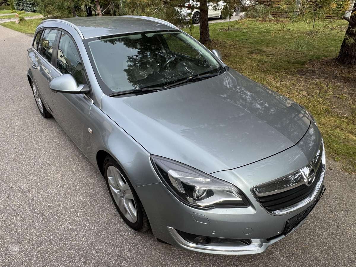Opel Insignia 2015 — engine 1956 cm³, 120 HP (88kW)