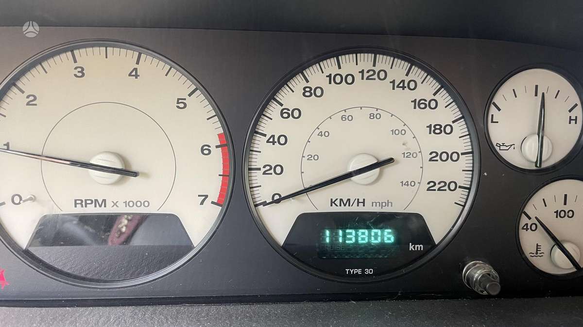 Jeep Grand 2004 — engine 3960 cm³, 190 HP (140kW)