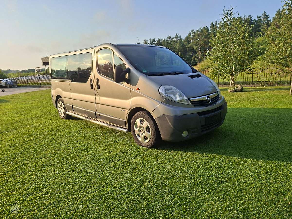 Opel Vivaro 2010 — салон