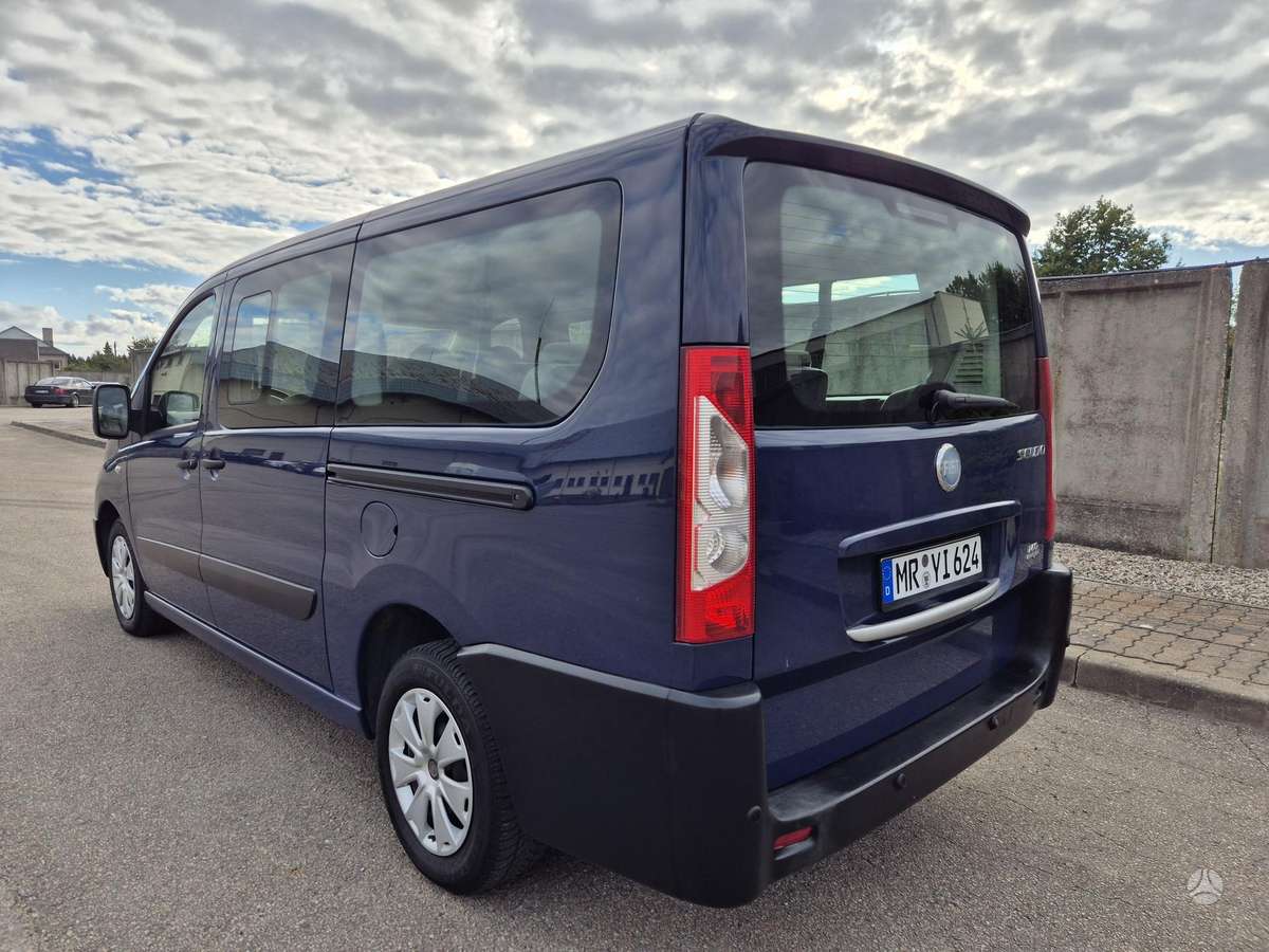 Fiat Scudo 2007 — interior