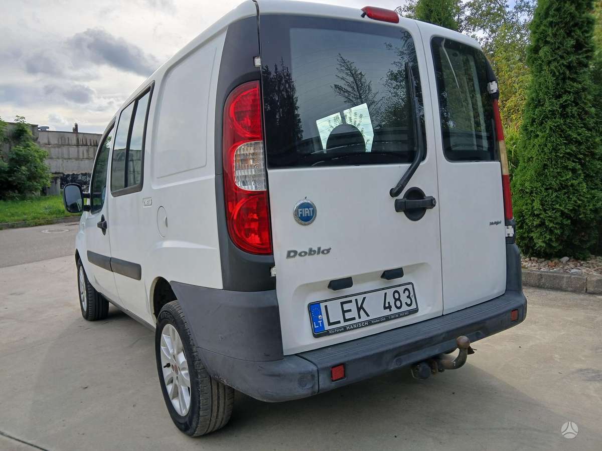 Fiat Doblo 2007 — engine 1910 cm³, 120 HP (88kW)