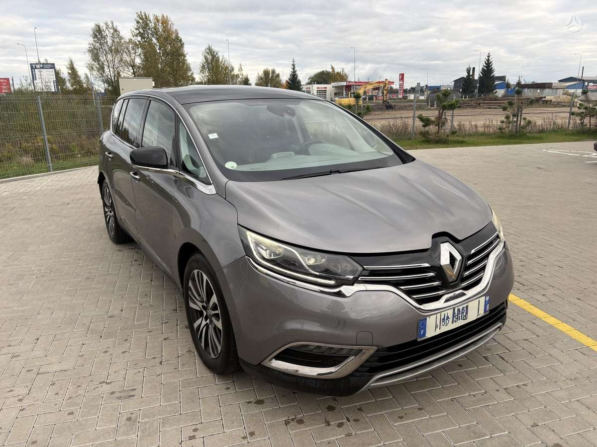 Renault Espace 2015 — rear view