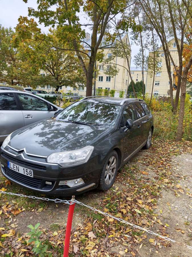 Citroen C5 2009 — вигляд ззаду