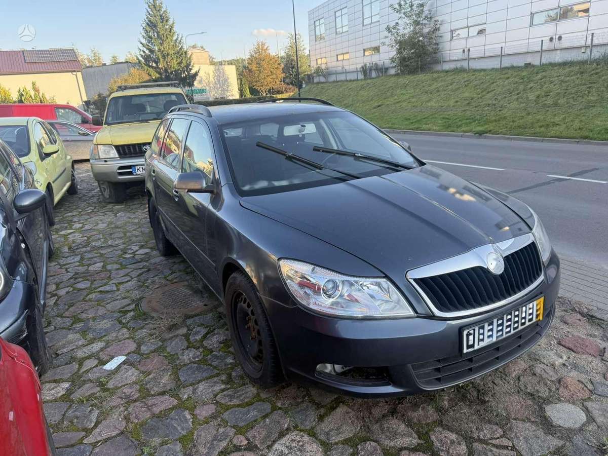 Skoda Octavia 2007 — rear view