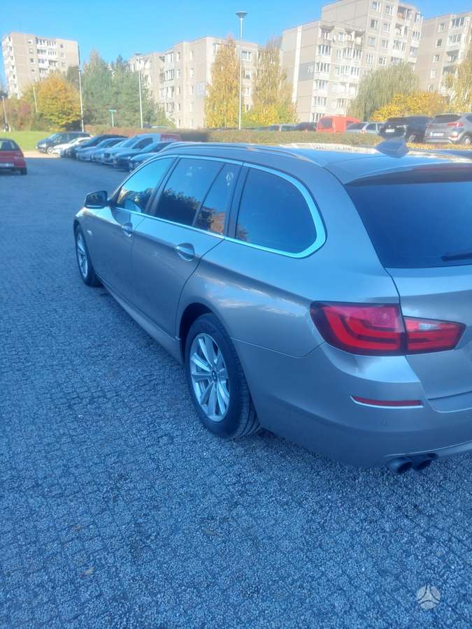 BMW 520 2010 — вигляд ззаду