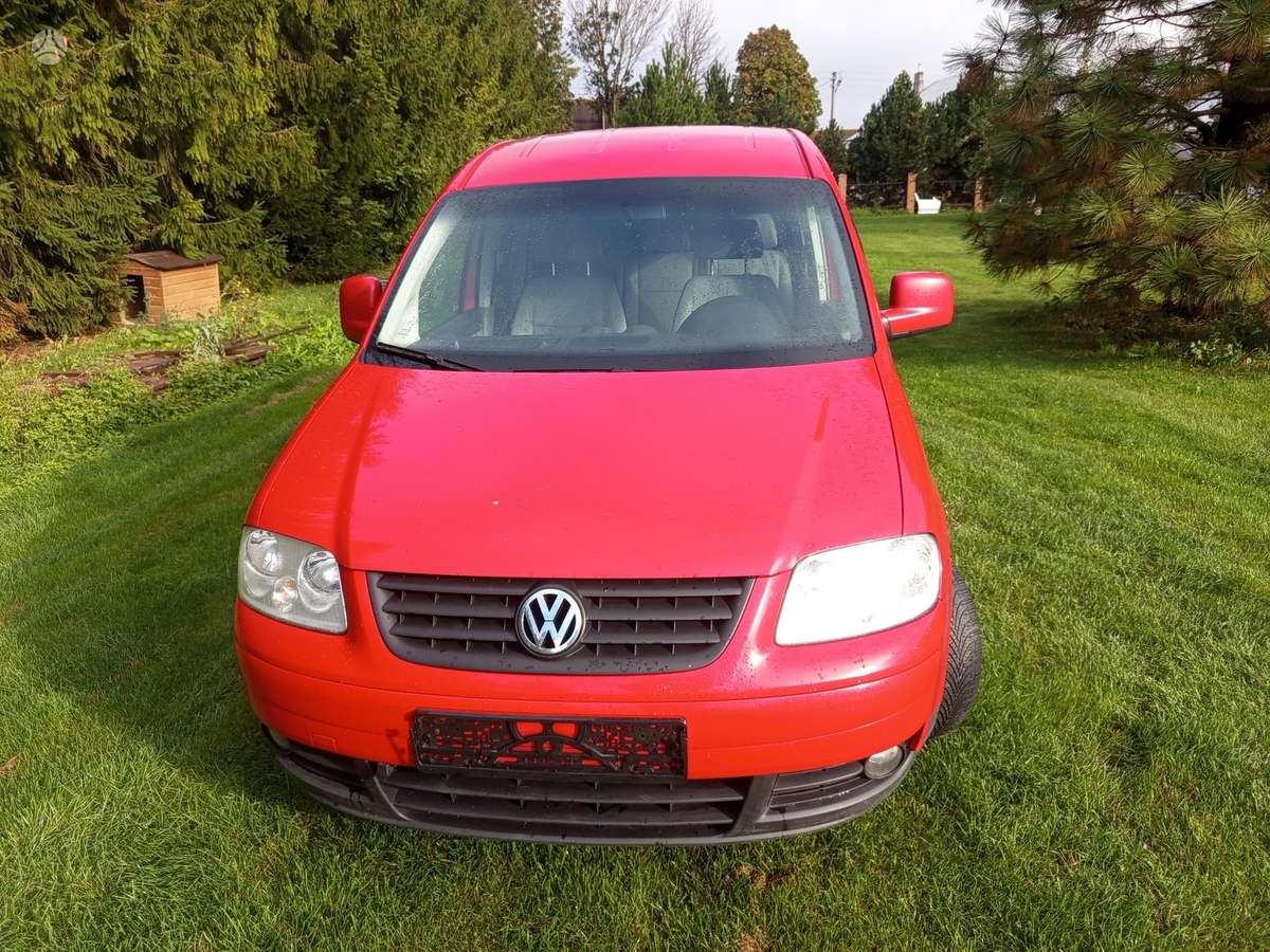 Volkswagen Caddy 2009 — rear view