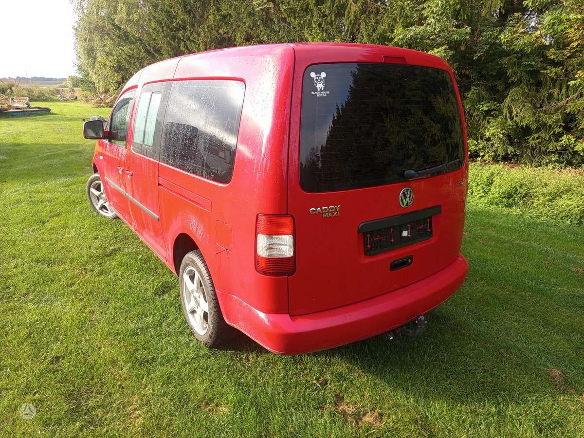 Volkswagen Caddy 2009 — engine 1900 cm³, 105 HP (77kW)