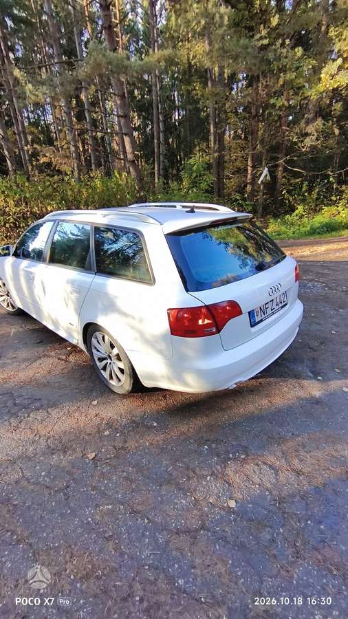 Audi A4 2007 — rear view