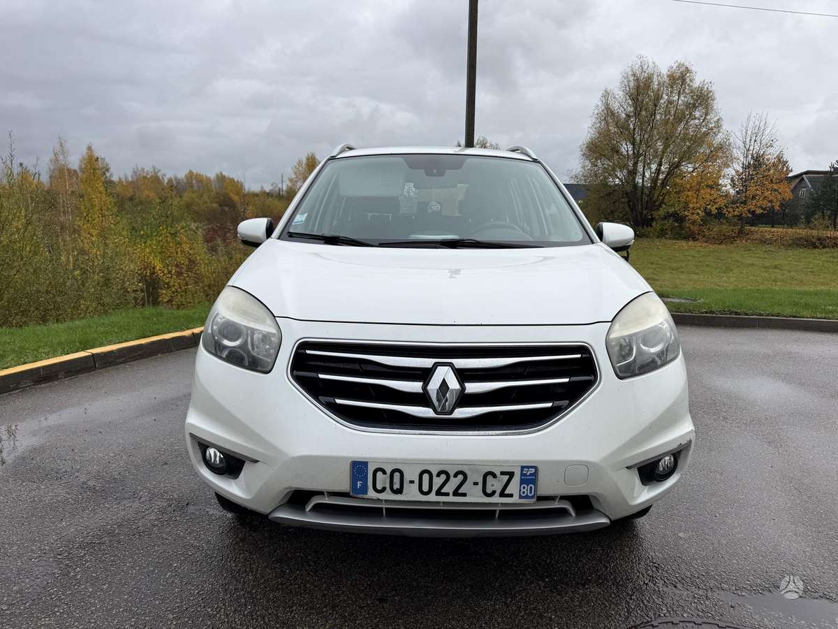 Renault Koleos 2013 — rear view