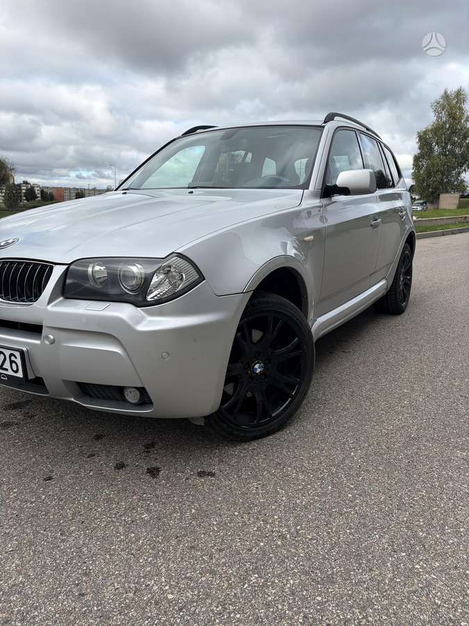 BMW X3 2006 — rear view