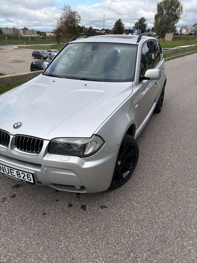 BMW X3 2006 — interior