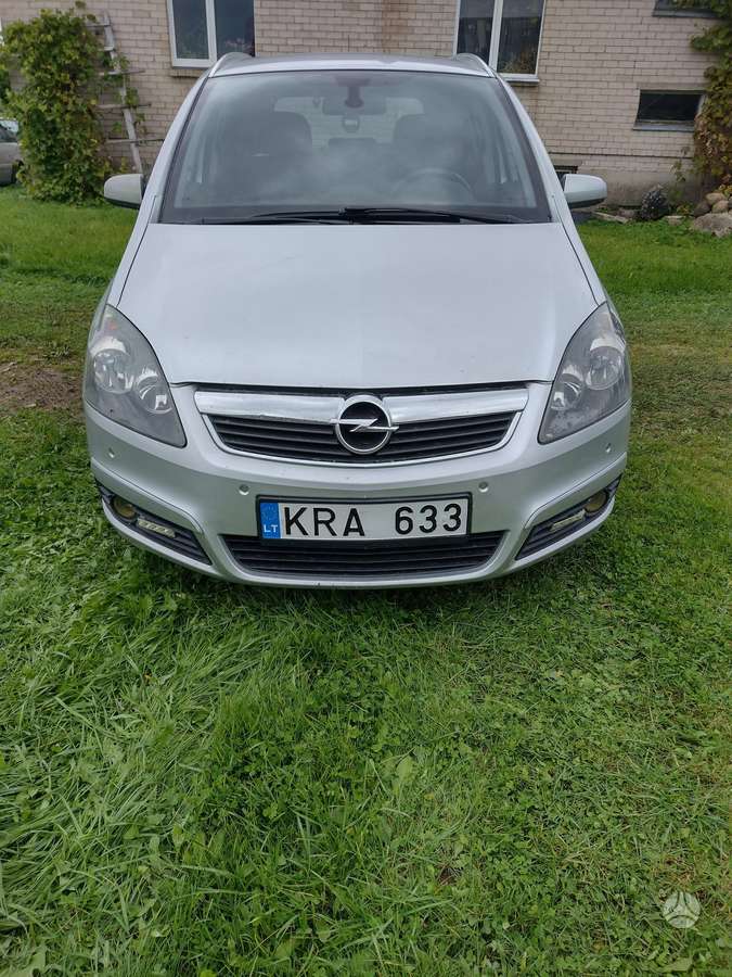 Opel Zafira 2007 — двигун 1910 cm³, 120 HP (88kW)
