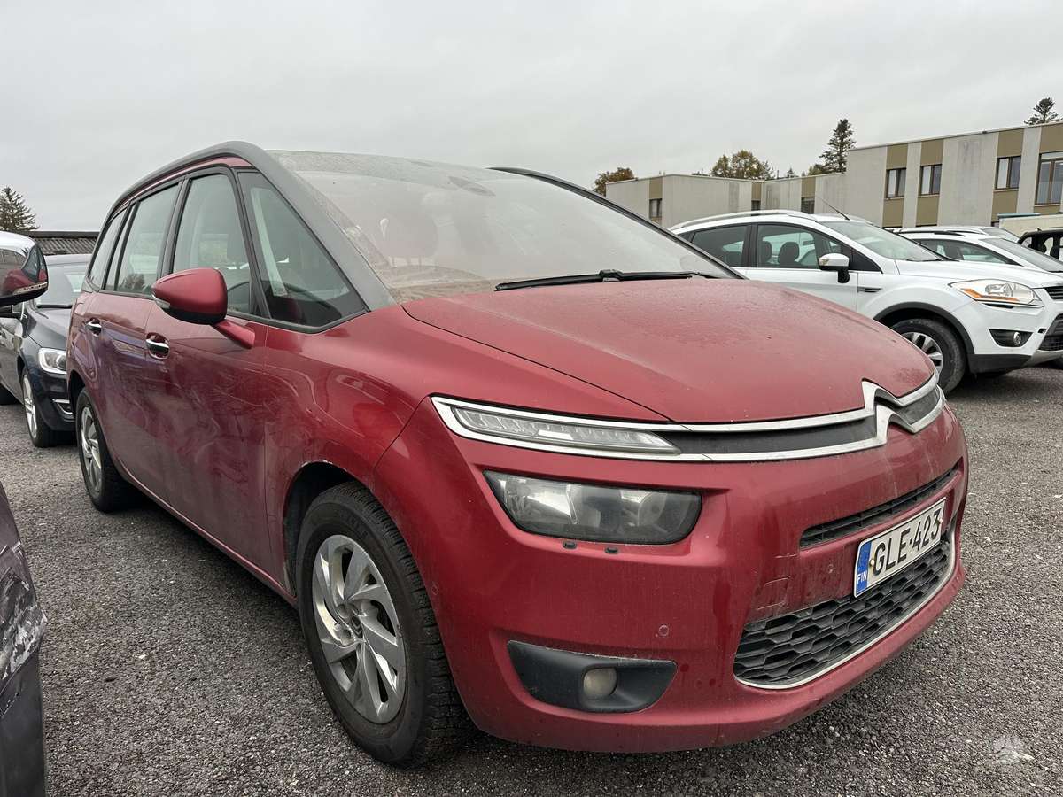 Citroen C4 2014 — вигляд ззаду