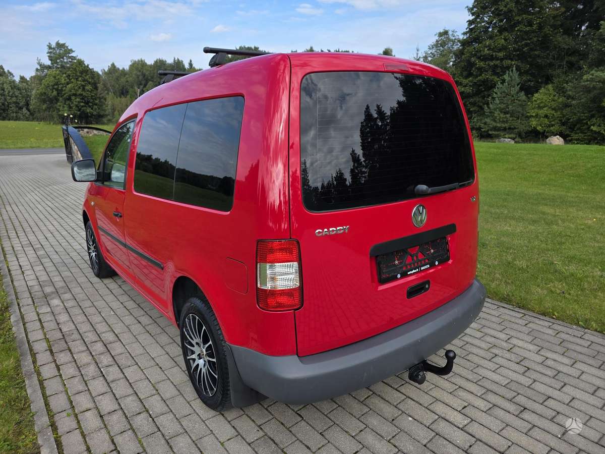 Volkswagen Caddy 2006 — engine 1896 cm³, 105 HP (77kW)