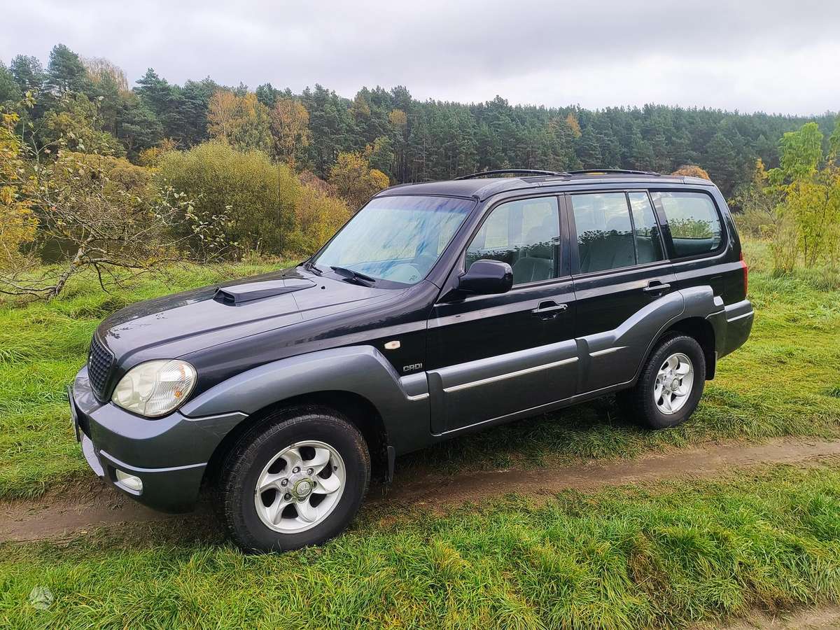 Hyundai Terracan 2005 — вигляд ззаду